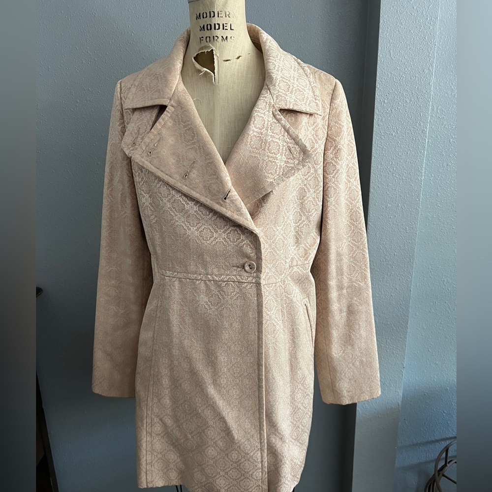 Blush pink coat